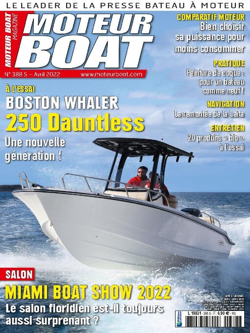 Title details for Moteur Boat Magazine by Editions Lariviere SAS - Available